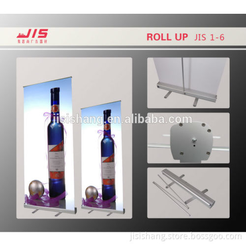 JIS1-5,Advertising display trade show Exhibition usage Economy Aluminum Standard Roll up display
